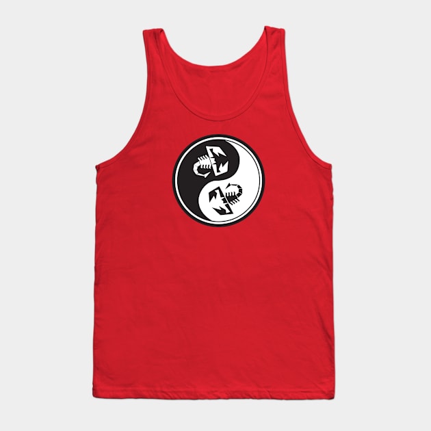 Balance Scorpion Yin Yang Tank Top by CreativePhil